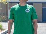 RW Circle Pocket Tee - Signal Green / 